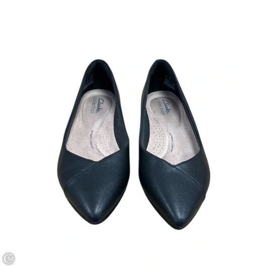 Shoes Flats By Clarks In Black, Size: 6.5