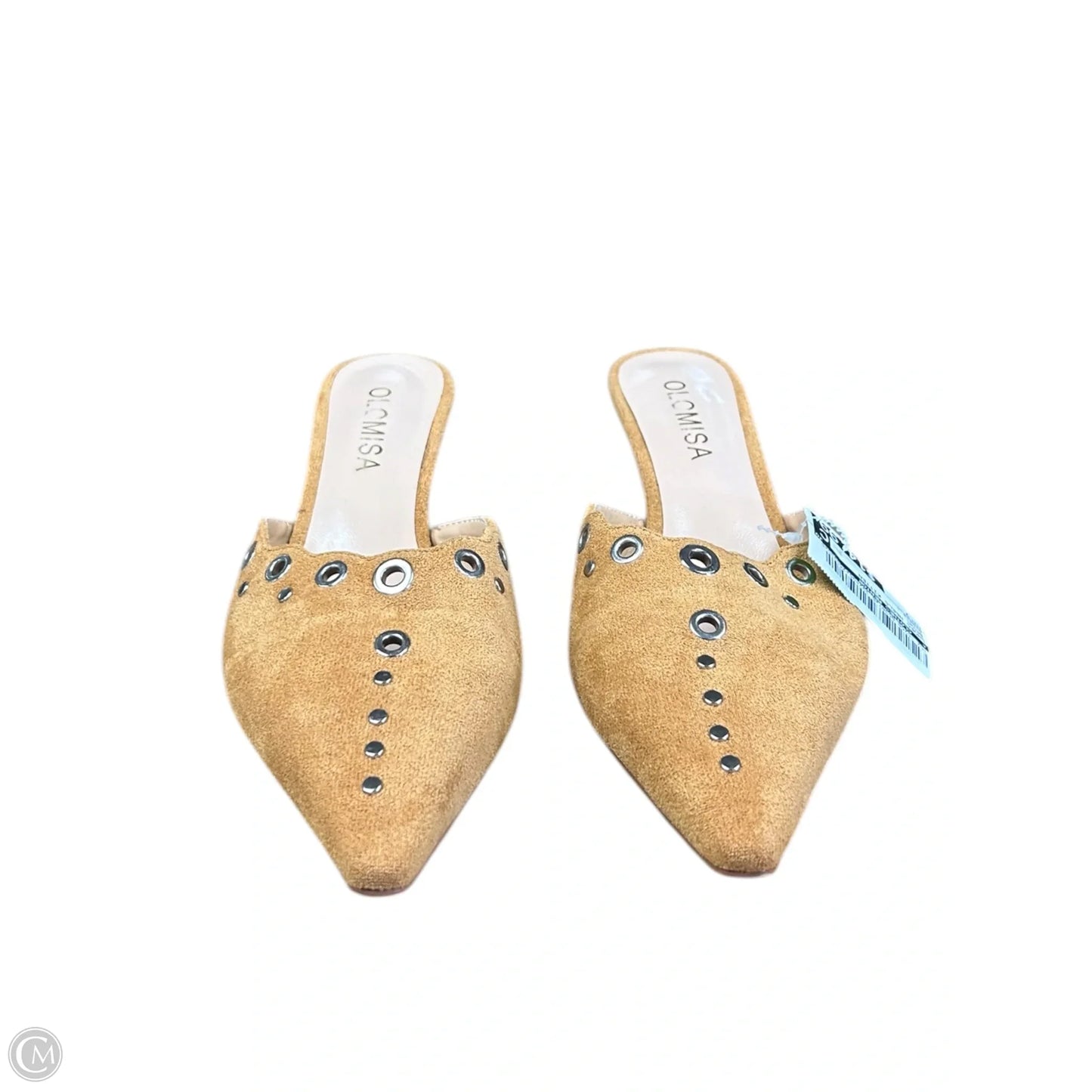 Shoes Heels Kitten By Clothes Mentor In Brown, Size: 7
