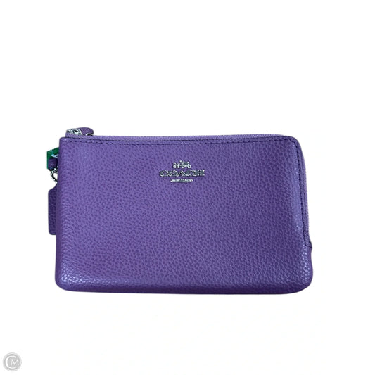 Wristlet Designer By Coach, Size: Small