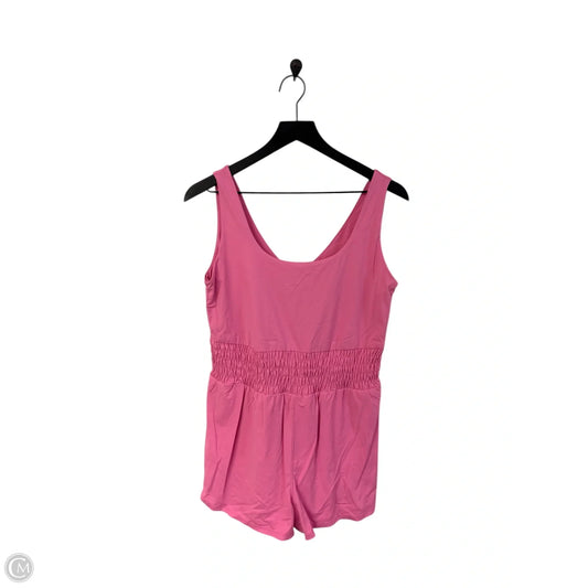 Romper By Clothes Mentor In Pink, Size: M