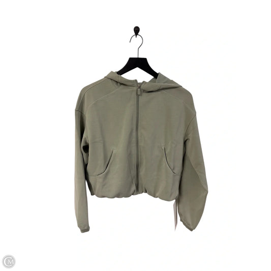 Athletic Jacket By Lululemon In Green, Size: 4