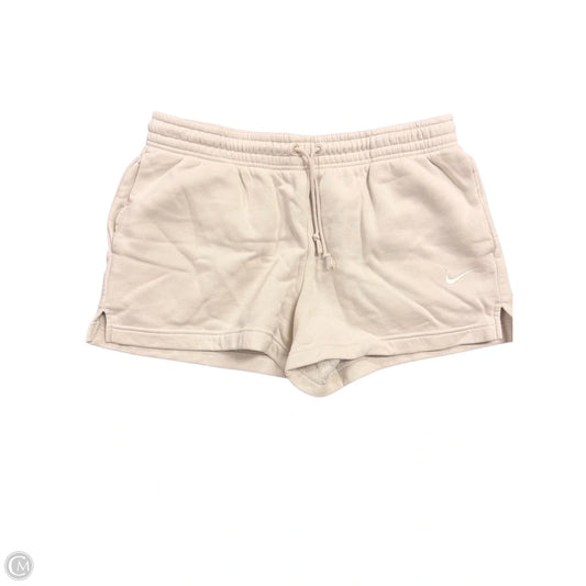 Shorts By Nike Apparel In Cream, Size: Xl