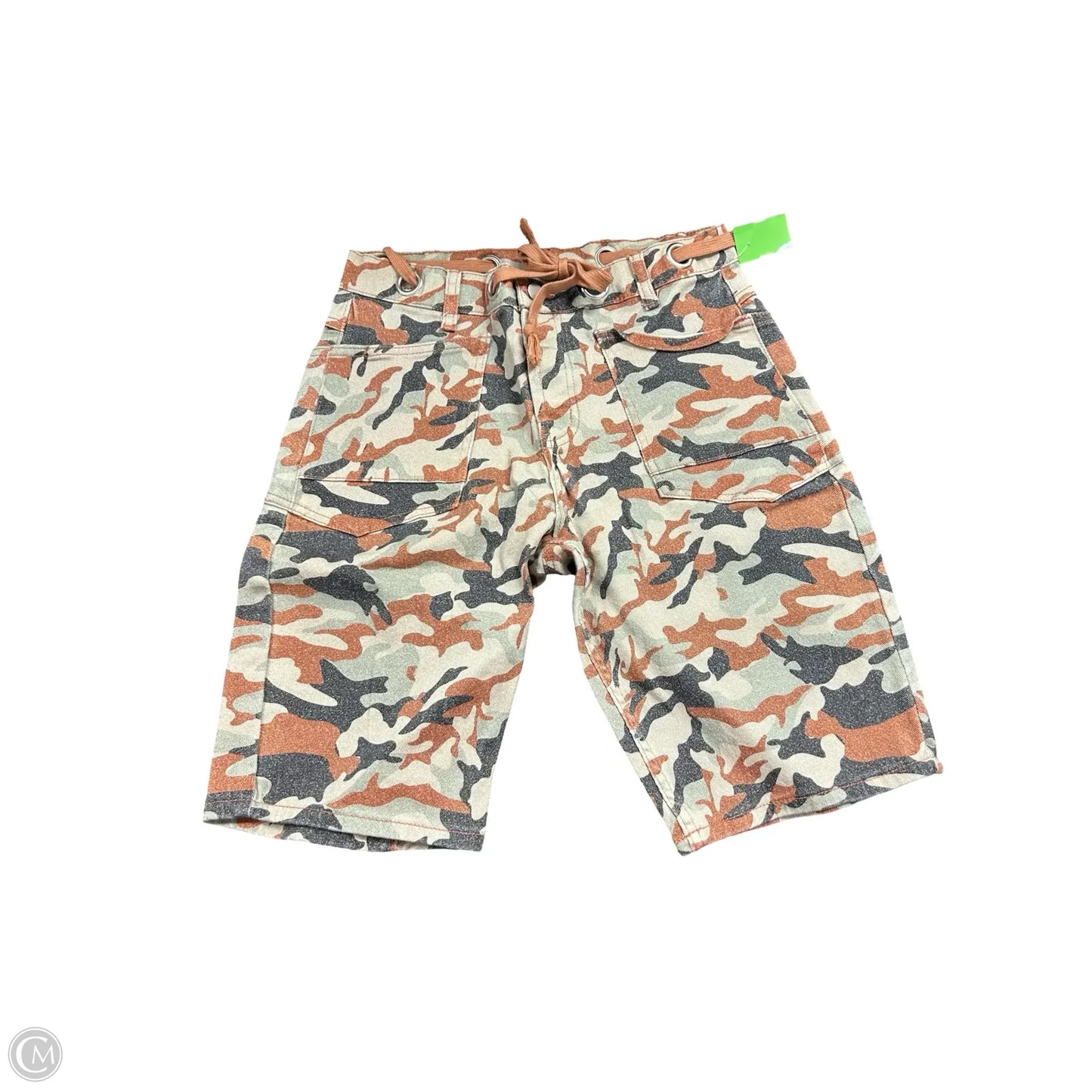 Shorts By Cme In Camouflage Print, Size: M