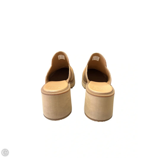 Shoes Heels Block By Sorel In Tan, Size: 10