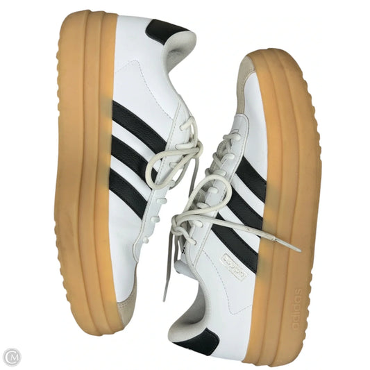 Shoes Sneakers By Adidas In Black & White, Size: 8.5