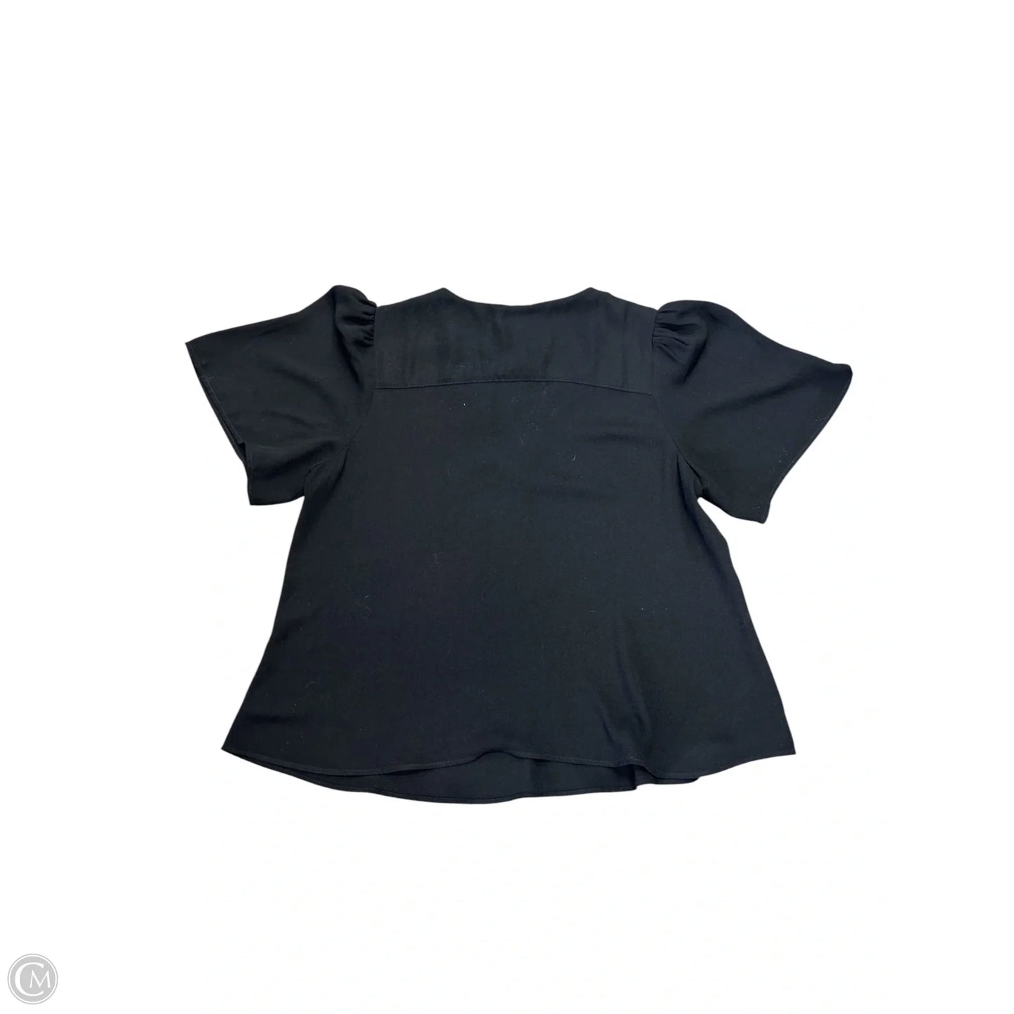 Top Short Sleeve By Cabi In Black, Size: M