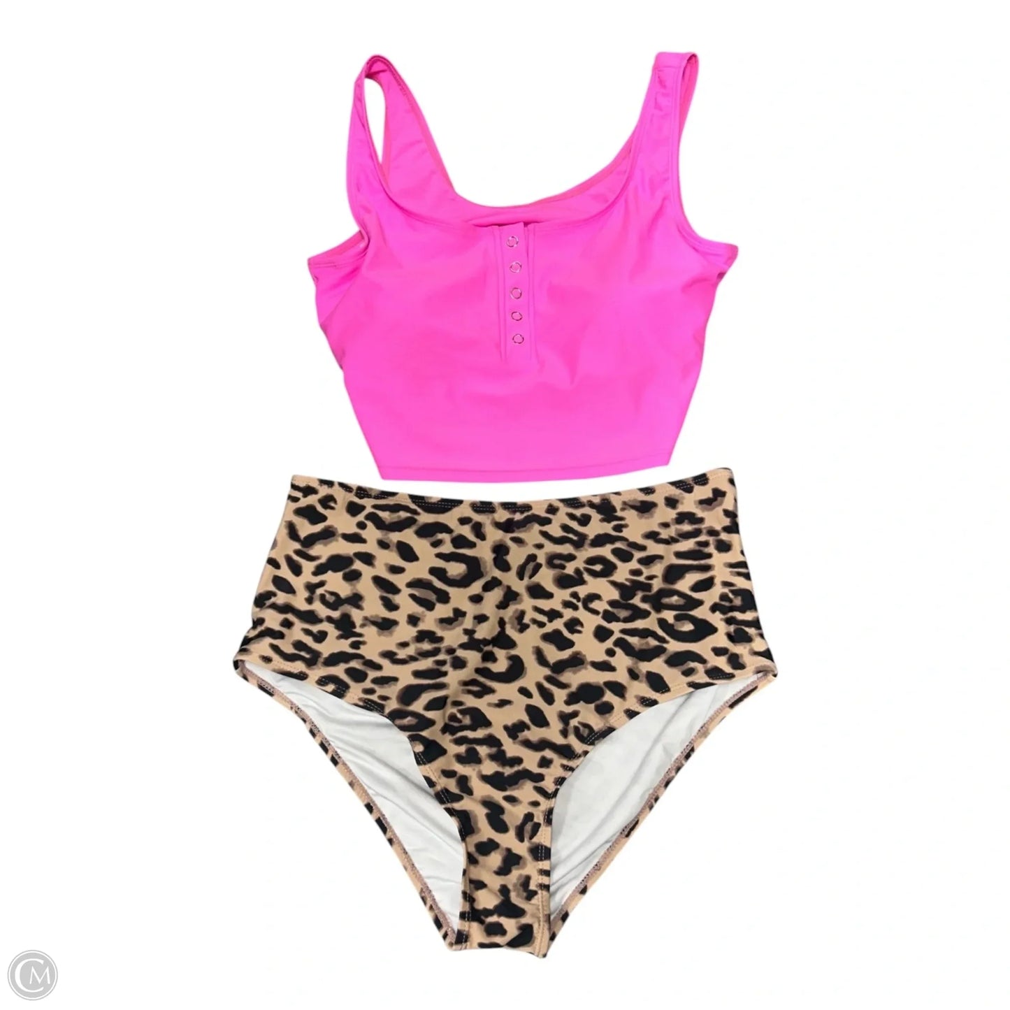 Swimsuit 2pc By Cmf In Leopard Print, Size: L