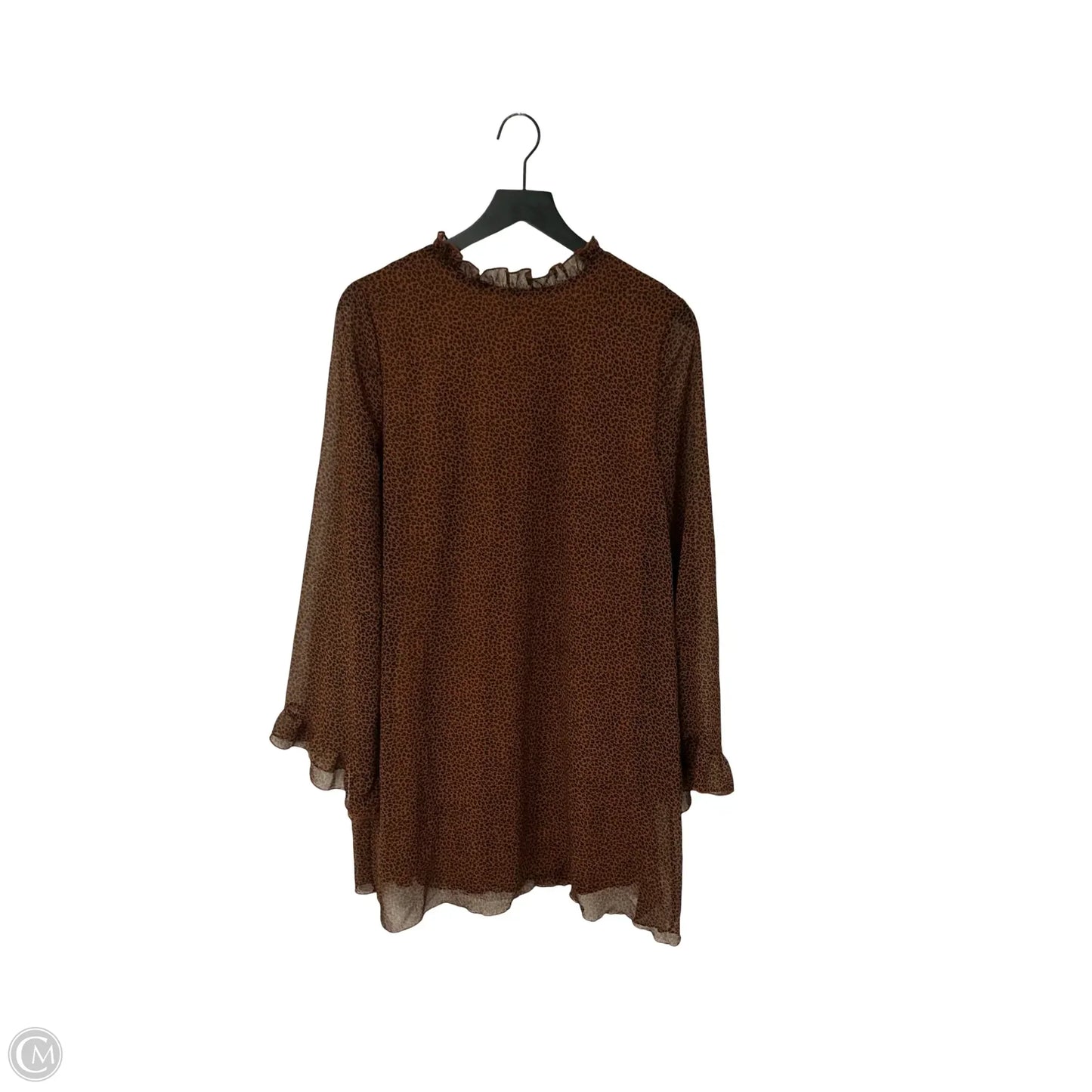 Dress Casual Short By Mts In Leopard Print, Size: L
