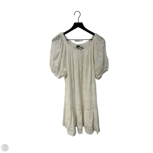 Dress Casual Short By Karen Kane In White, Size: L