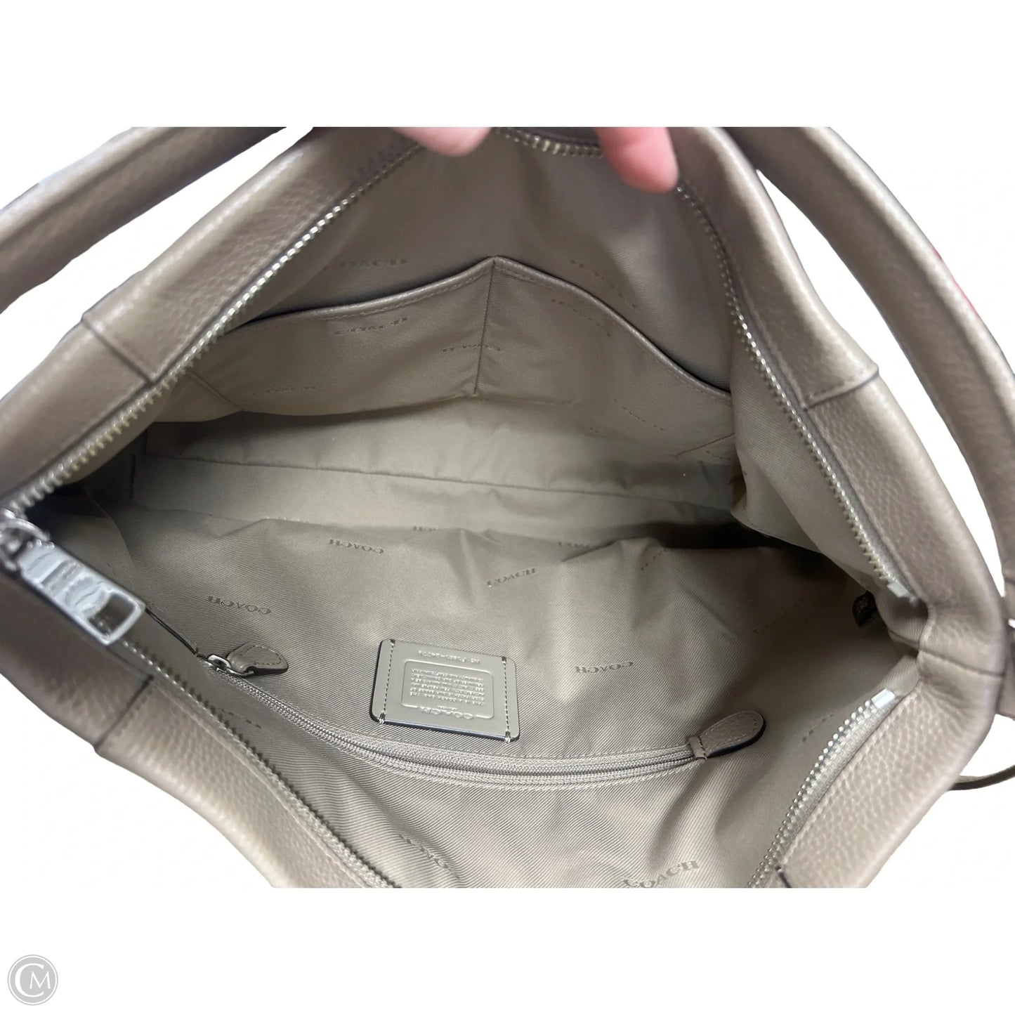 Handbag Designer By Coach, Size: Medium