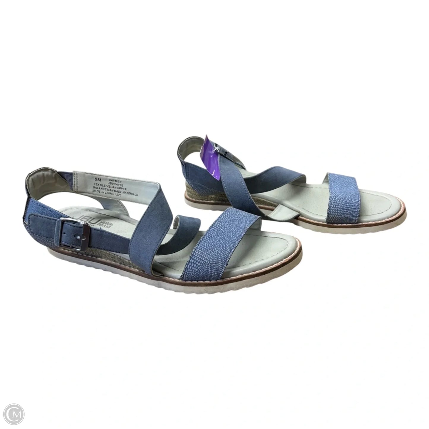 Sandals Flats By Jbu By Jambu In Blue, Size: 8