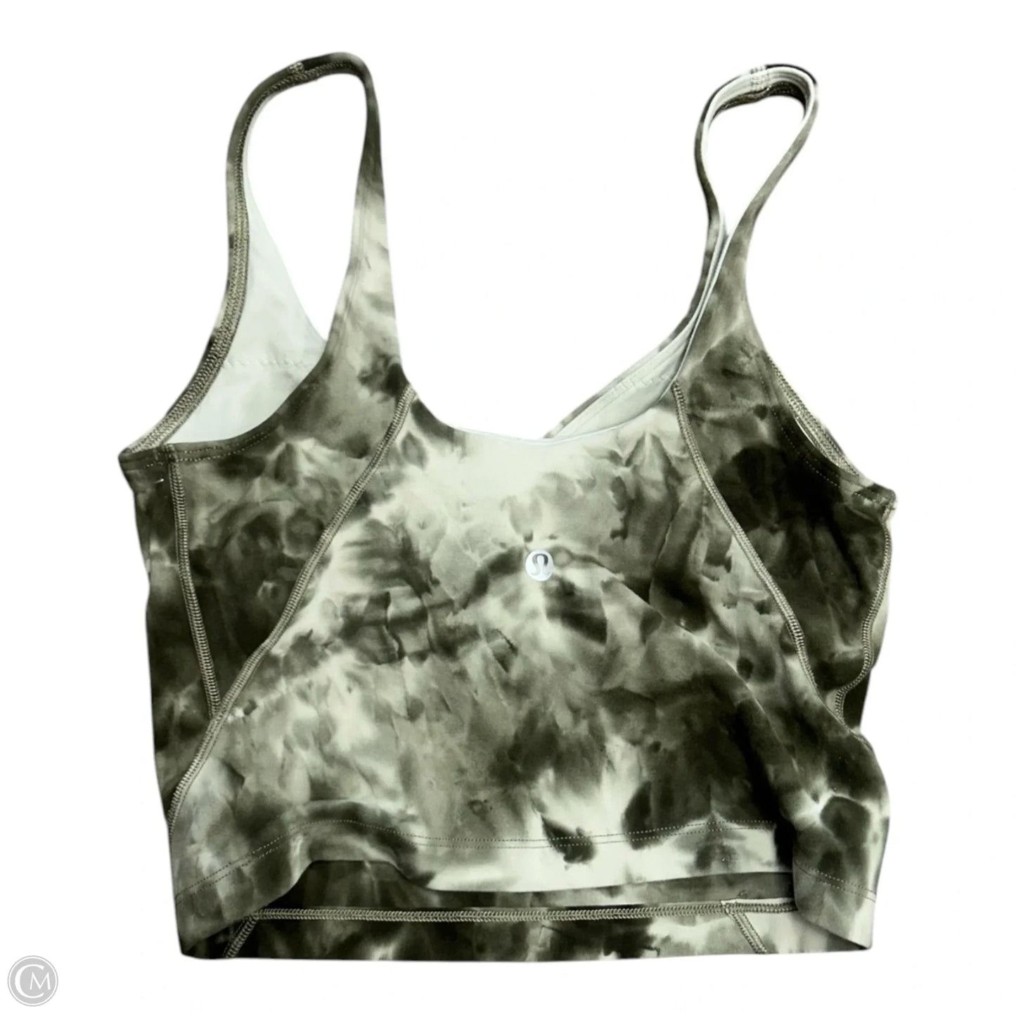 Athletic Tank Top By Lululemon In Green, Size: 4