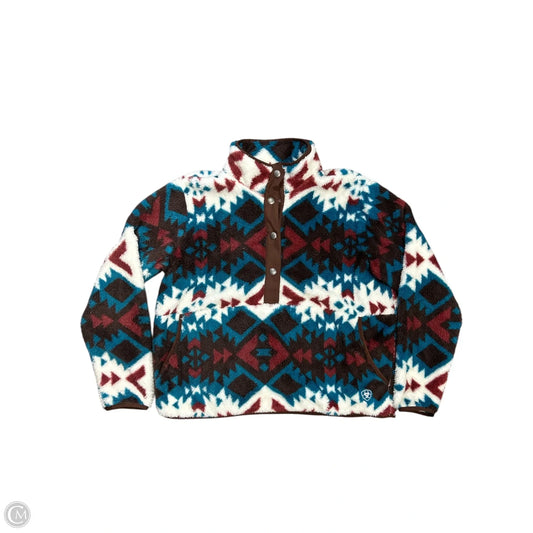 Sweatshirt Collar By Ariat In Multi-colored, Size: Xl