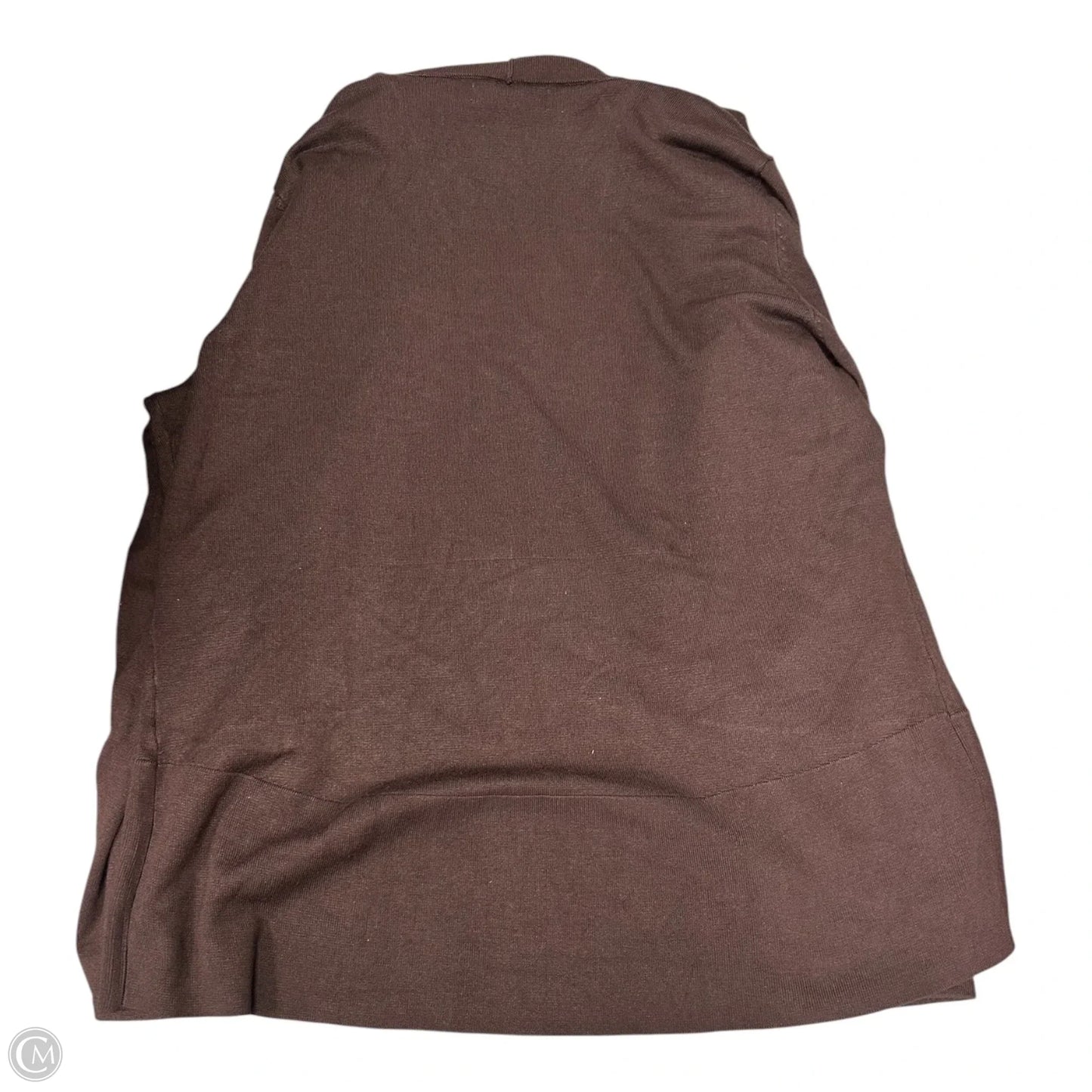 Cardigan By Karen Scott In Brown, Size: Xxl