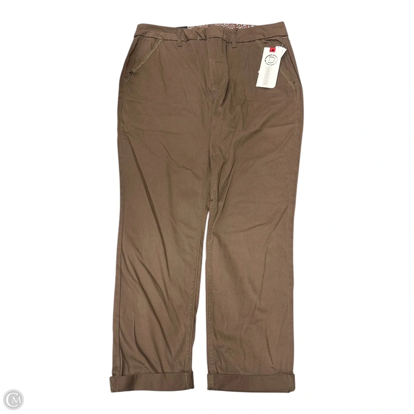 Pants Chinos & Khakis By Clothes Mentor In Brown, Size: 16