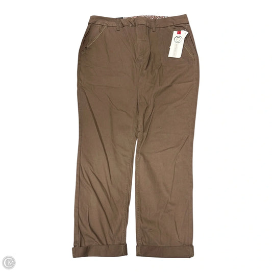Pants Chinos & Khakis By Clothes Mentor In Brown, Size: 16