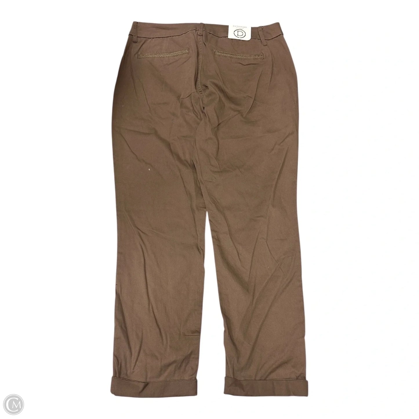Pants Chinos & Khakis By Clothes Mentor In Brown, Size: 16
