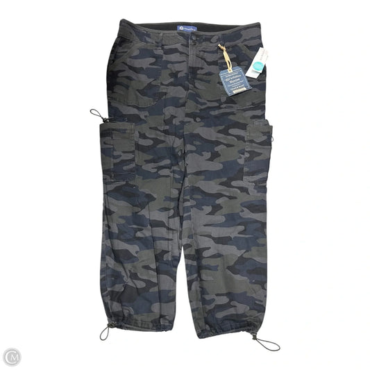 Pants Cargo & Utility By Democracy In Camouflage Print, Size: 18