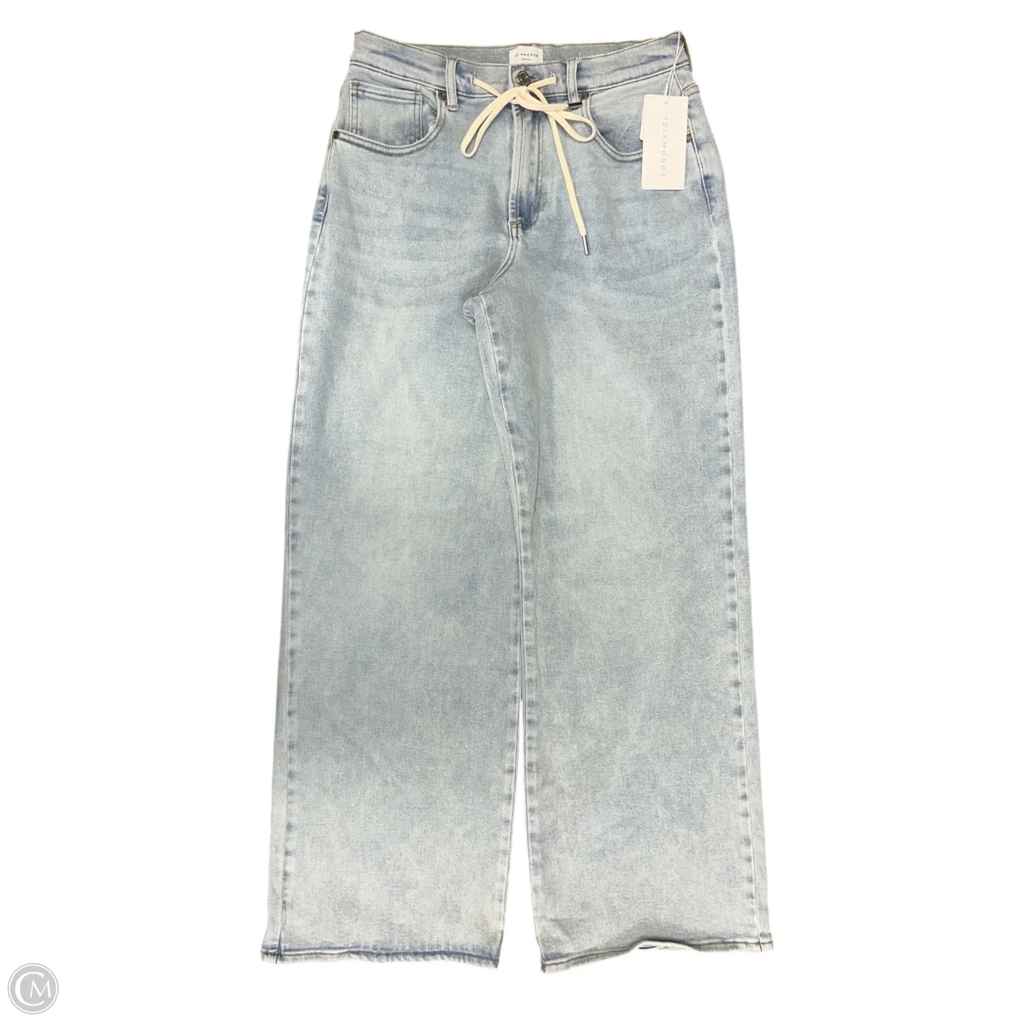 Jeans Wide Leg By Cmb In Blue Denim, Size: 10