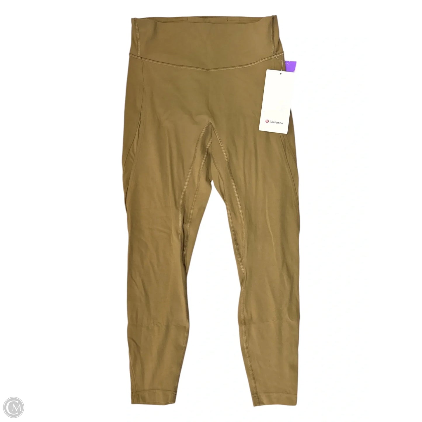 Athletic Leggings By Lululemon In Brown, Size: 10