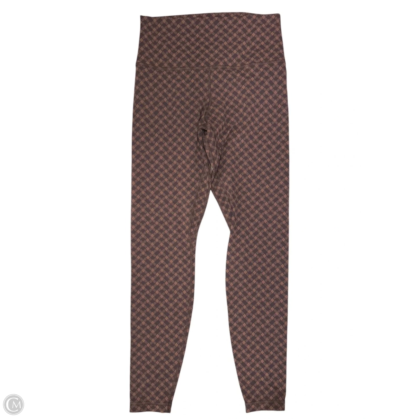 Athletic Leggings By Lululemon In Brown, Size: 10