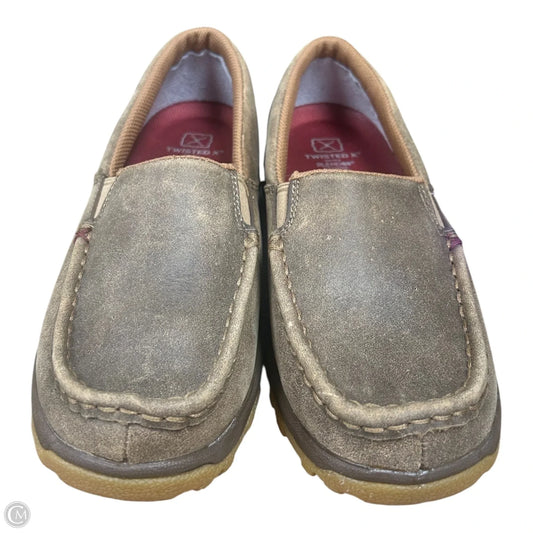 Shoes Flats By Cmb In Brown, Size: 7.5