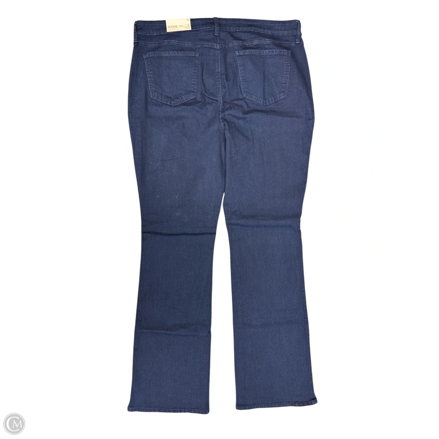 Jeans Boot Cut By Not Your Daughters Jeans In Blue Denim, Size: 16