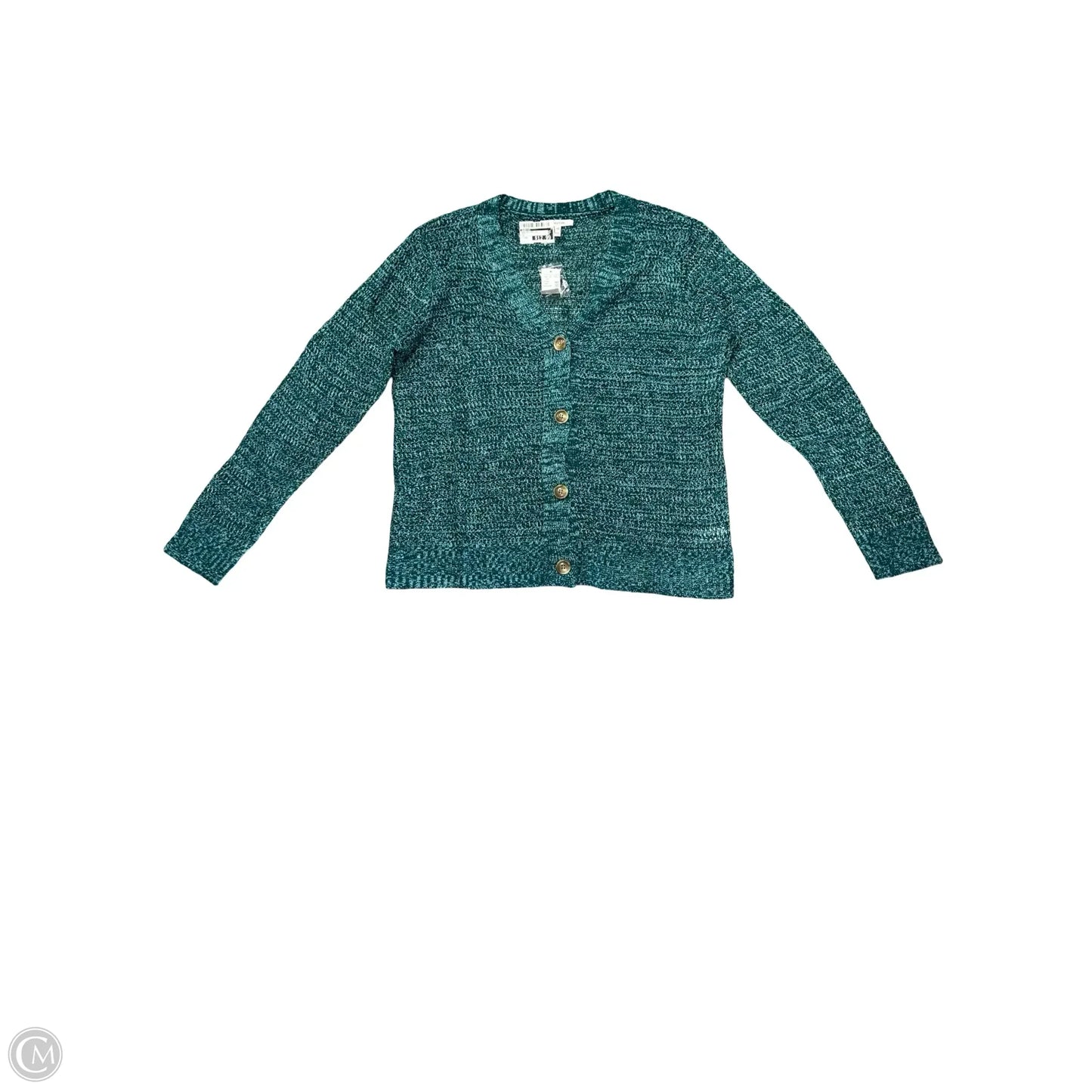 Sweater Cardigan By Maurices In Green, Size: Xxl