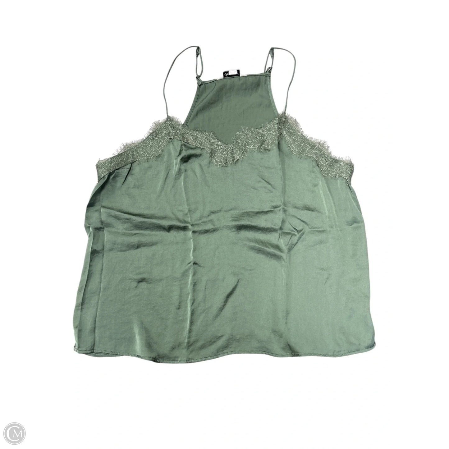 Top Sleeveless Basic By Nine West Apparel In Green, Size: Xxl