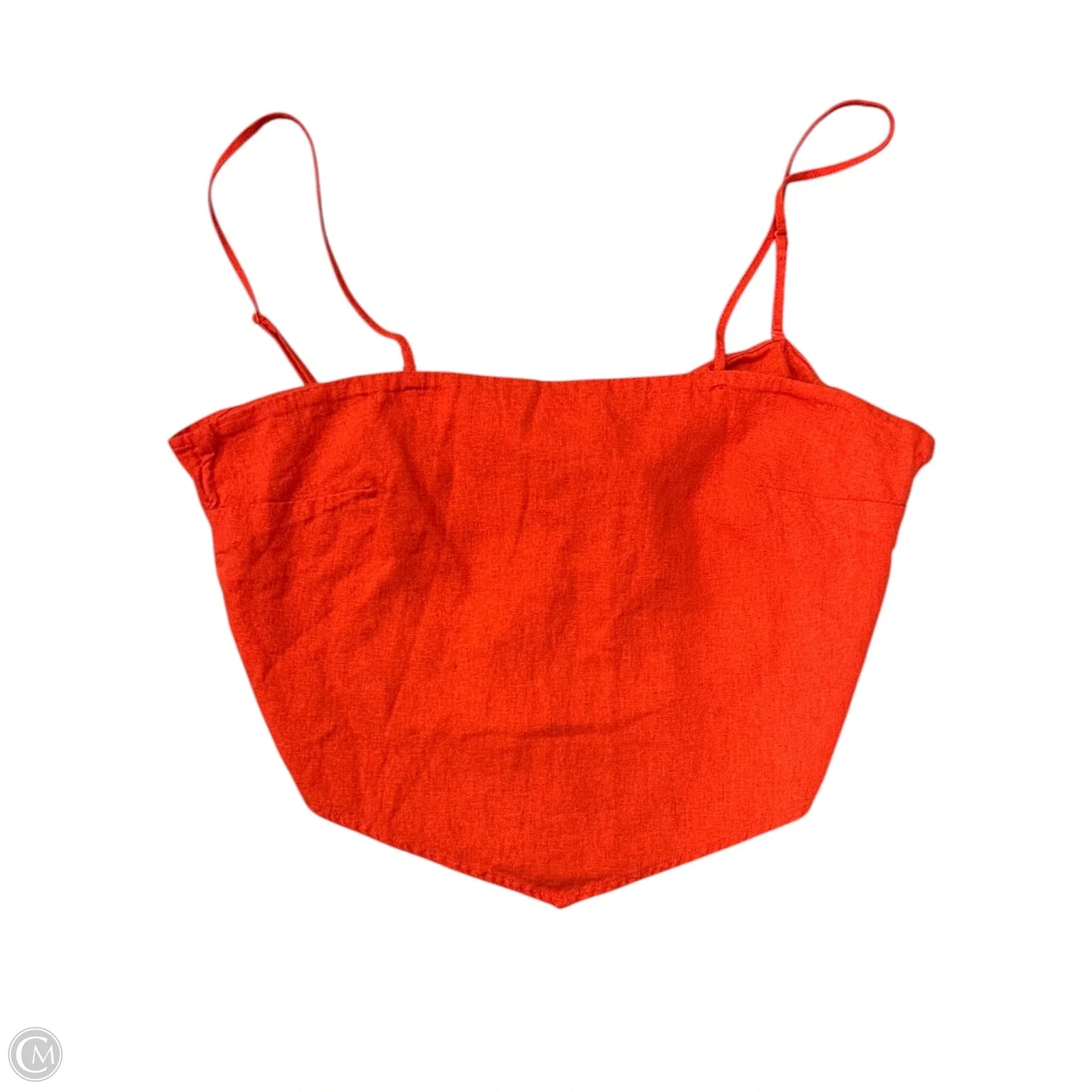 Top Sleeveless By A New Day In Orange, Size: S