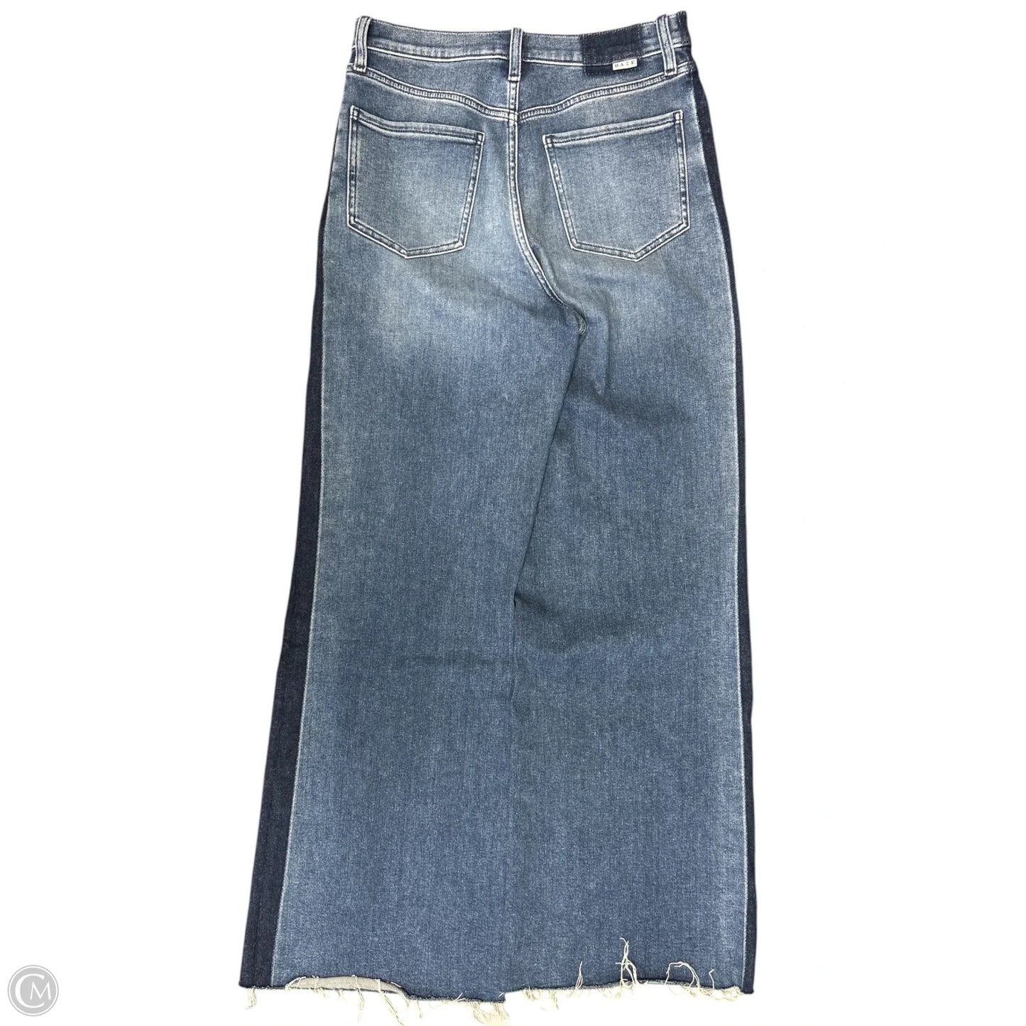 Jeans Wide Leg By Daze Denim In Blue Denim, Size: 6