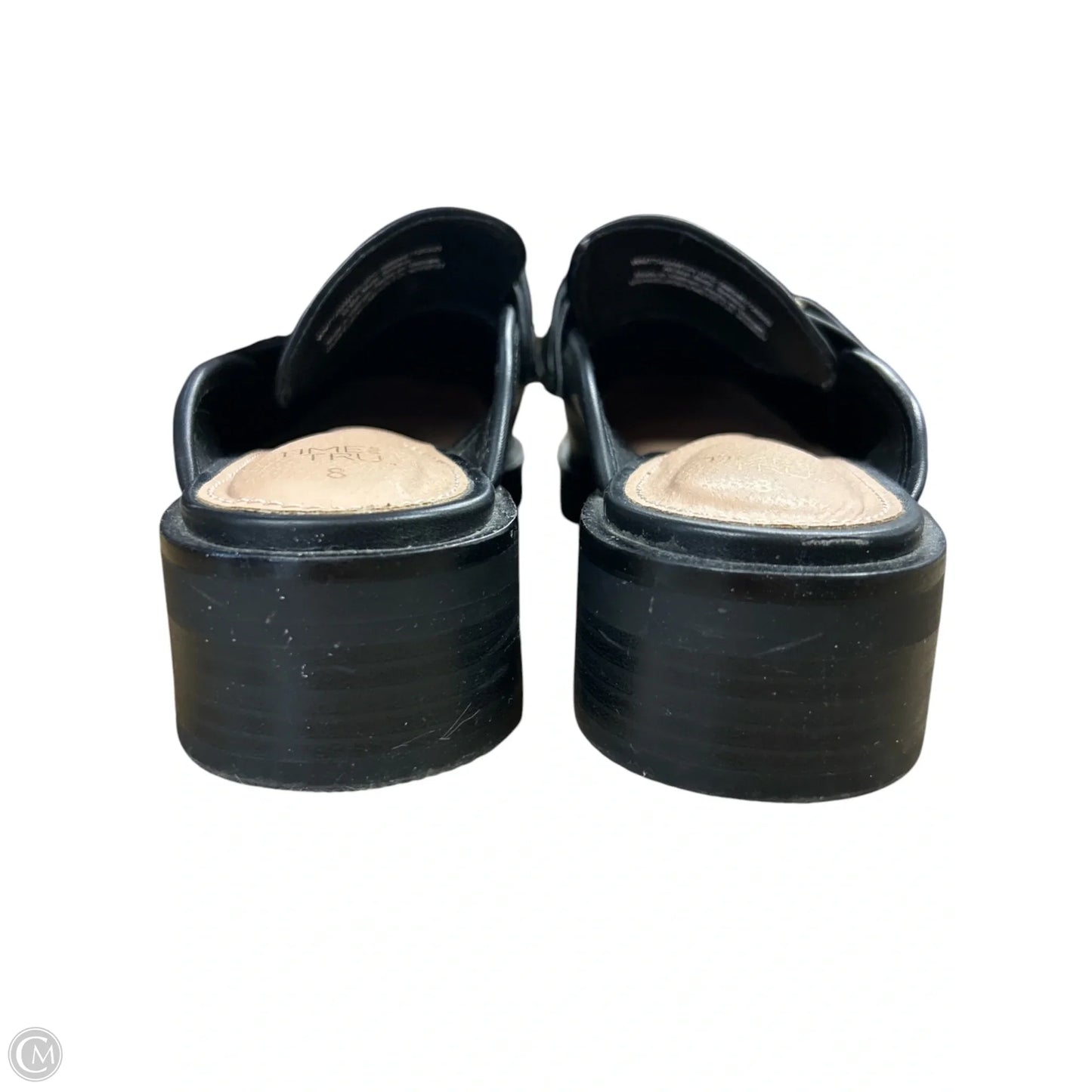 Shoes Flats By Time And Tru In Black, Size: 8