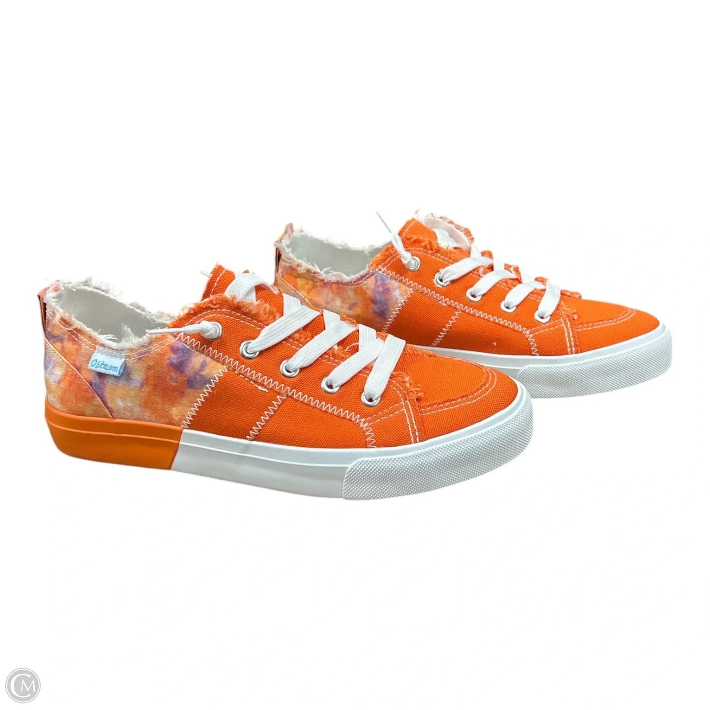 Shoes Sneakers By Cmf In Orange, Size: 9