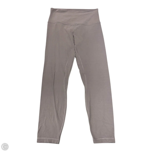 Athletic Leggings By Lululemon In Taupe, Size: 6