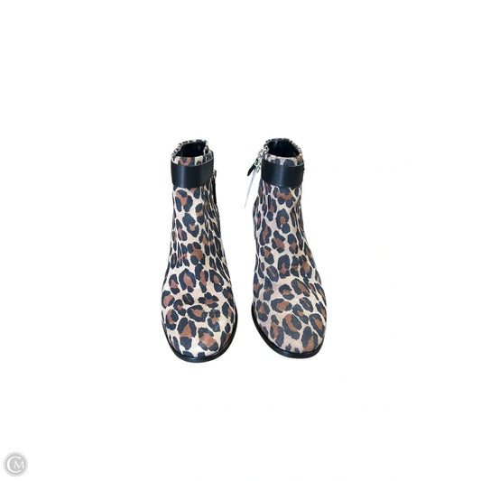 Boots Designer By Kate Spade In Leopard Print, Size: 8.5
