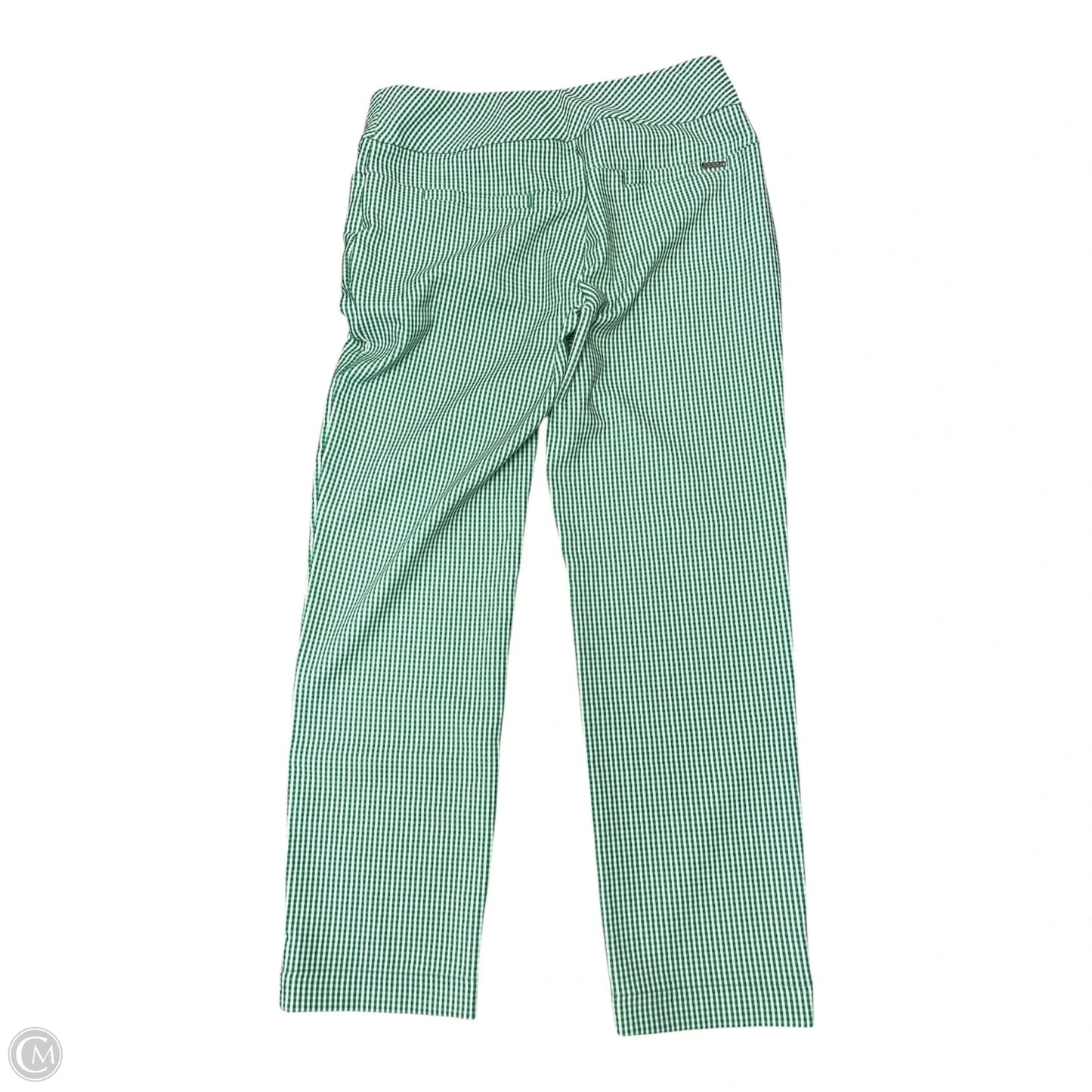 Athletic Pants By Cmc In Green & White, Size: L