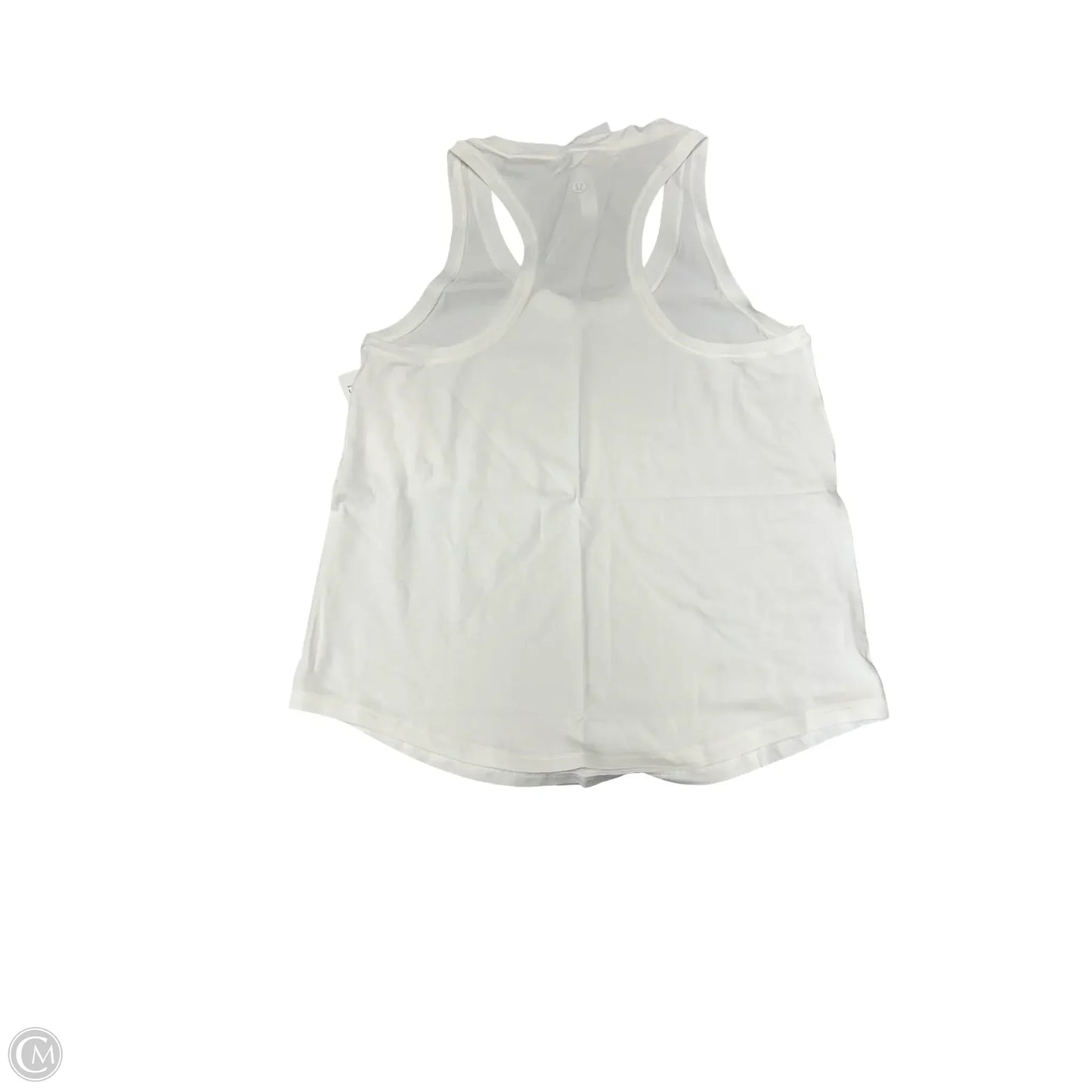 Athletic Tank Top By Lululemon In White, Size: 6