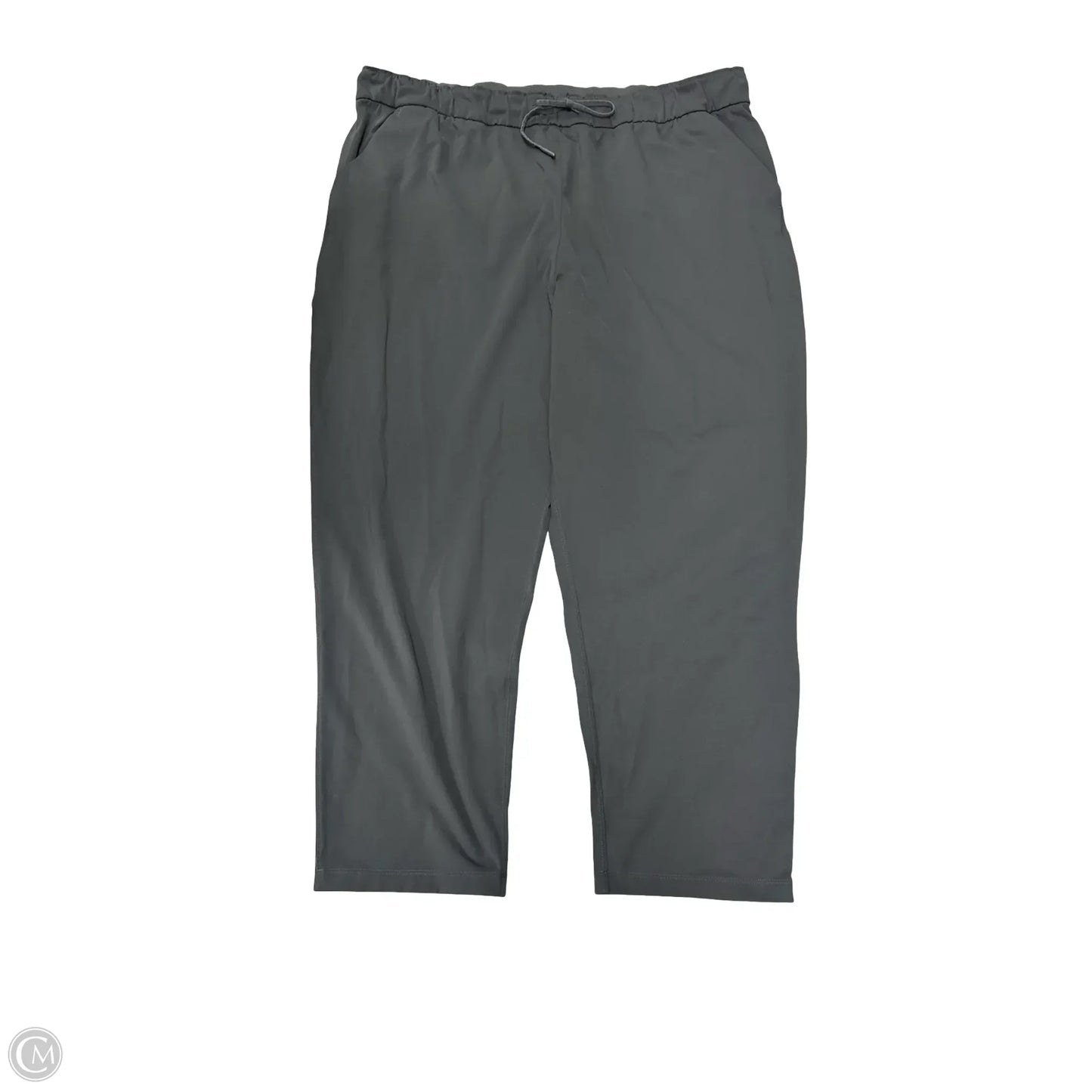 Athletic Pants By Lululemon In Grey, Size: 20