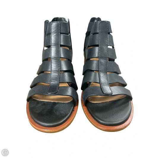 Sandals Heels Block By Sofft In Black, Size: 8.5