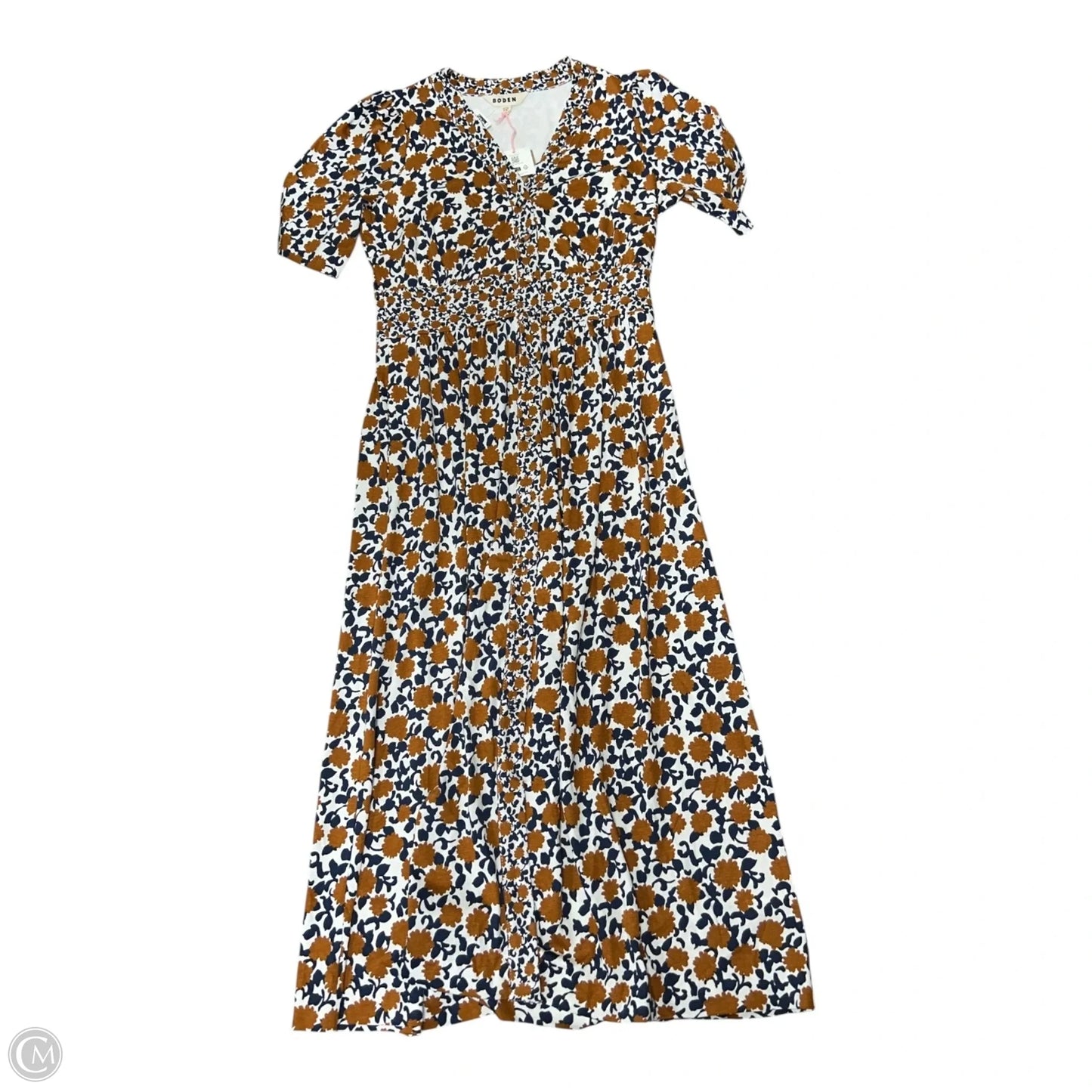 Dress Casual Maxi By Boden In Floral Print, Size: 6