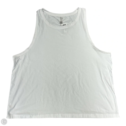 Athletic Tank Top By Beyond Yoga In White, Size: Xl