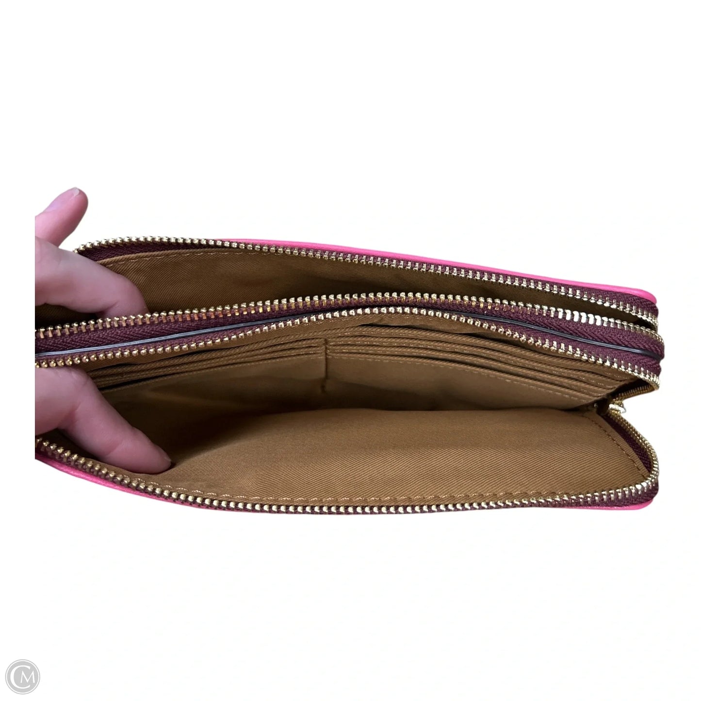 Wristlet Designer By Coach, Size: Medium