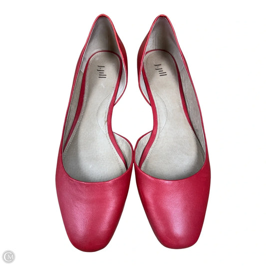 Shoes Flats By J. Jill In Red, Size: 10