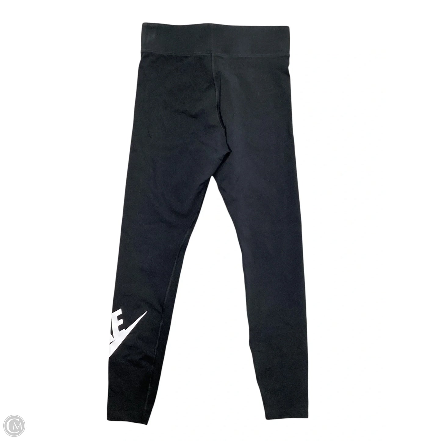 Athletic Leggings By Nike Apparel In Black, Size: M