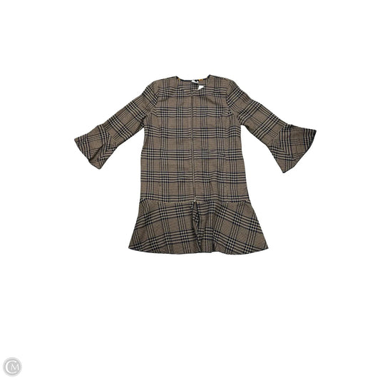 Dress Work By Cabi In Blue & Brown, Size: M