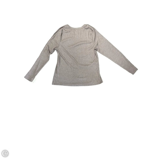 Top Long Sleeve Basic By A New Day In Mauve, Size: Xxl
