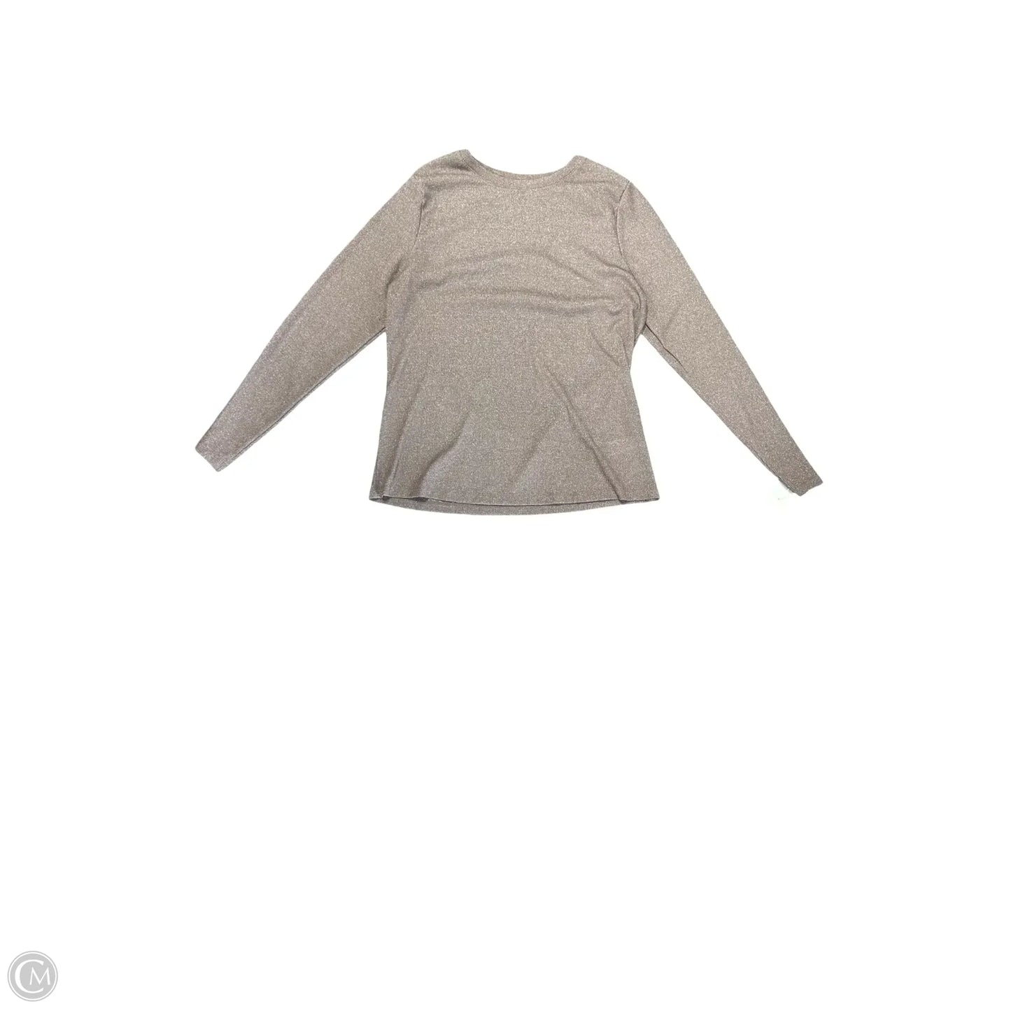 Top Long Sleeve Basic By A New Day In Mauve, Size: Xxl