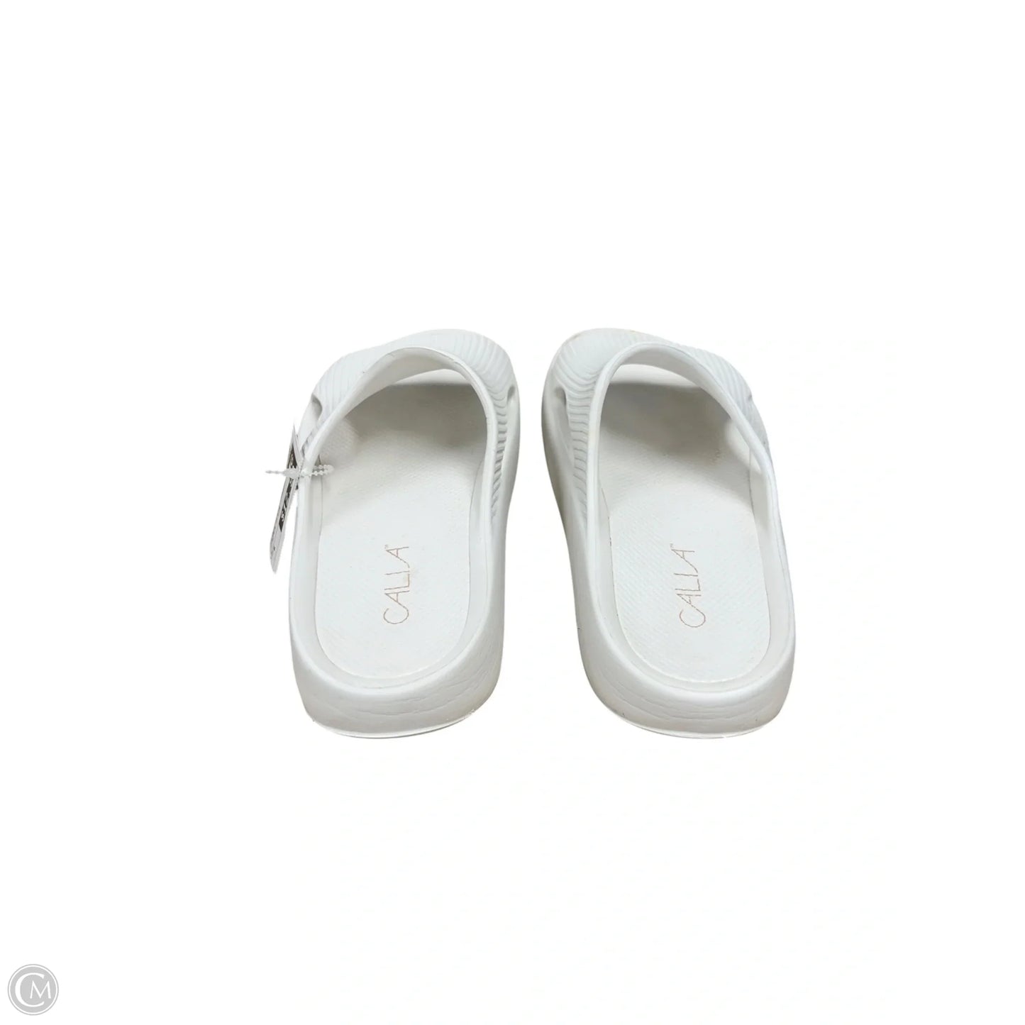 Sandals Flats By Calia In White, Size: 6
