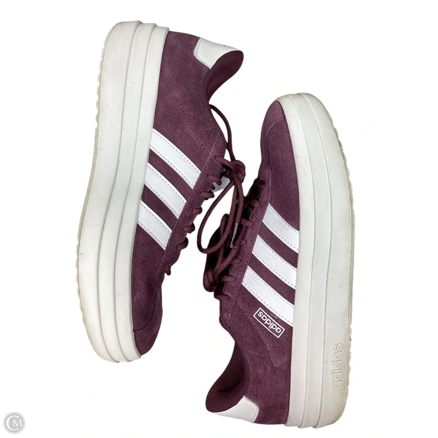 Shoes Sneakers Platform By Adidas In Purple, Size: 8