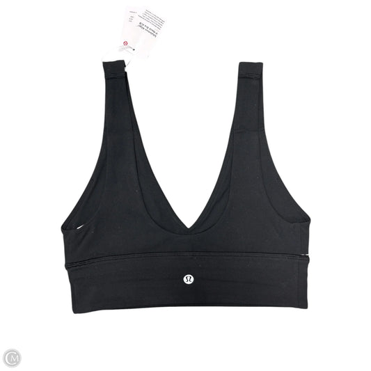Athletic Bra By Lululemon In Black, Size: 6